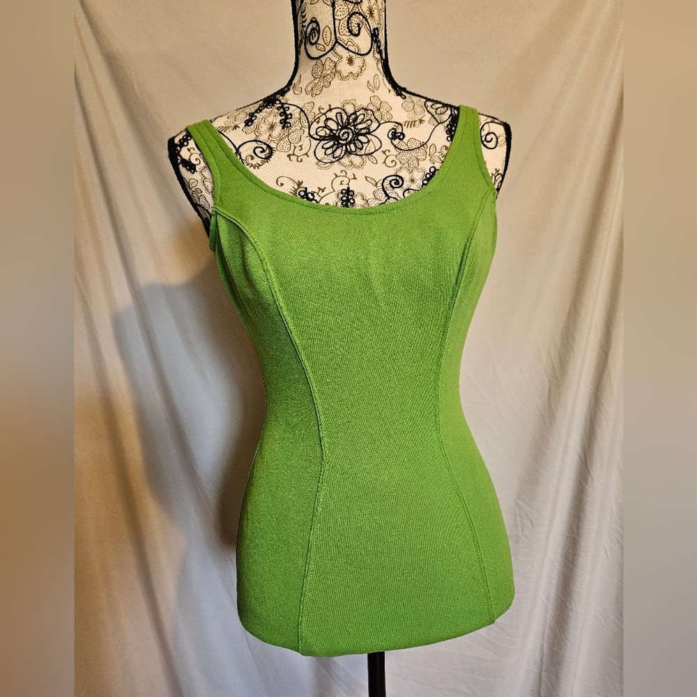 Green Vintage One Piece Bathing Suit